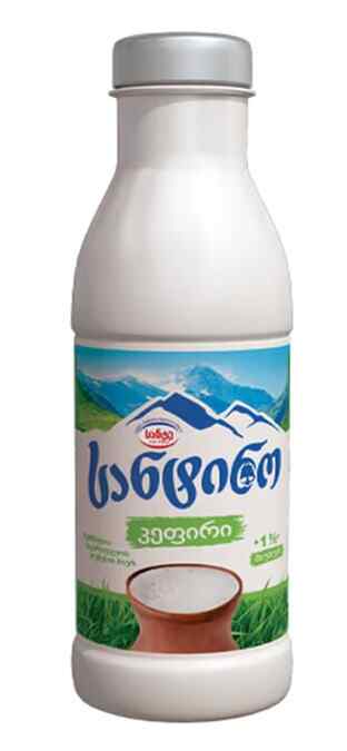 კეფირი სანტინო 450 გ 1% მსუბუქ