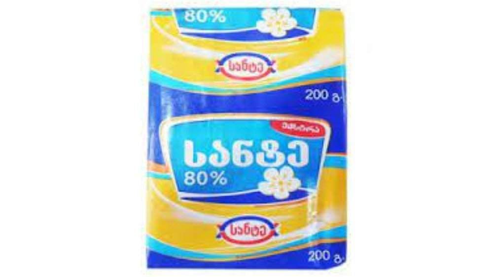 შერეული ცხიმის სპრედი სანტე 80% 200 გრ