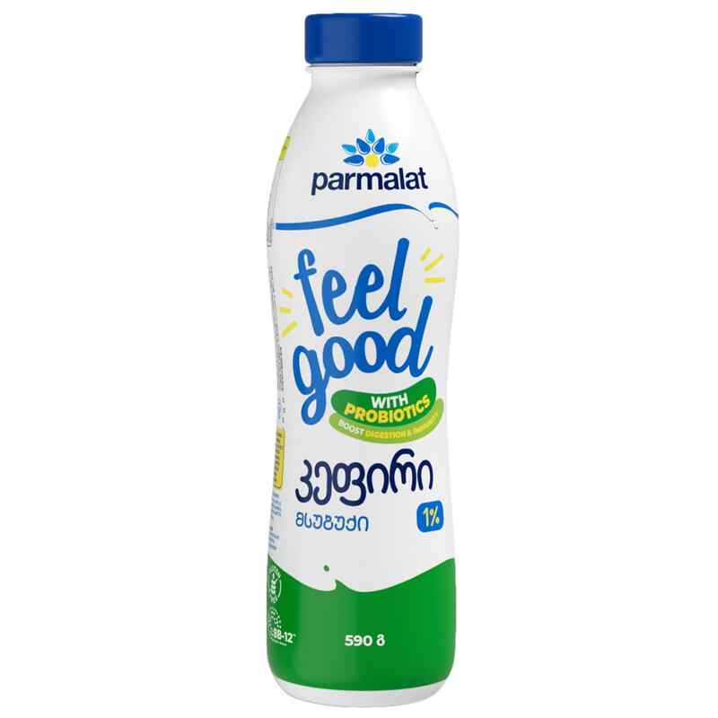 პარმალატი Feel Good კეფირი 1% 590 გრ/4860051007771