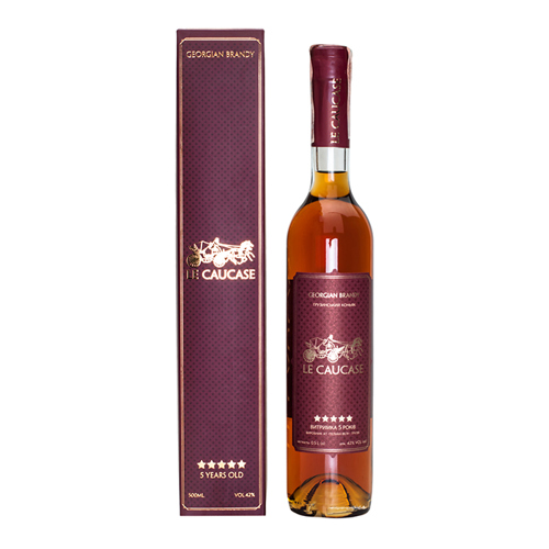 ბრენდი/Le Caucase 5წ/0.5ლ
