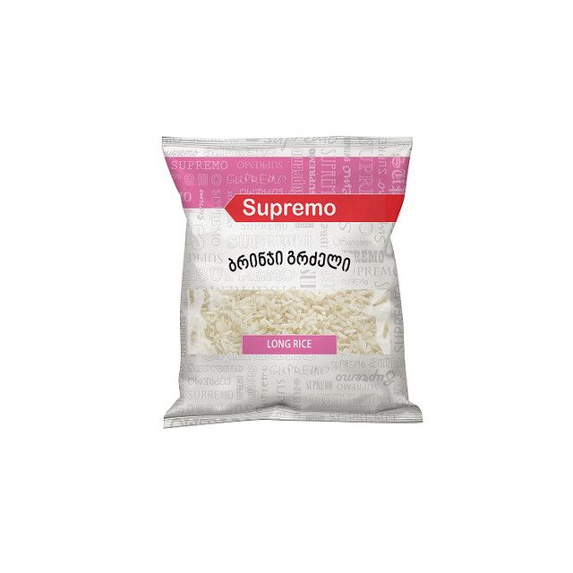 SUPREMO- ბრინჯი გრძელი 800 გრ/სუპრემო/