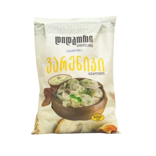 დიდგორი ყველიანი ვარენიკი 800 გრ/4860101980245