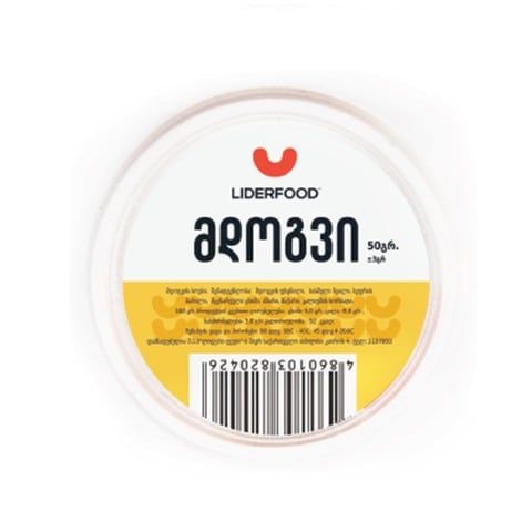 ლიდერ ფუდი მდოგვი 50 გრ/486010382426
