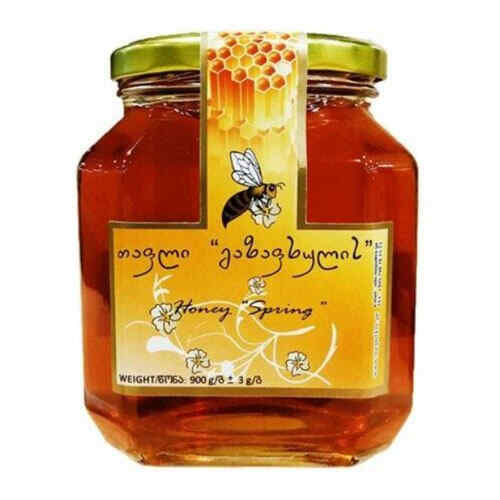 მეფუტკრე თაფლი გრაზაფხული 900 გრ/4860104540149 1ც