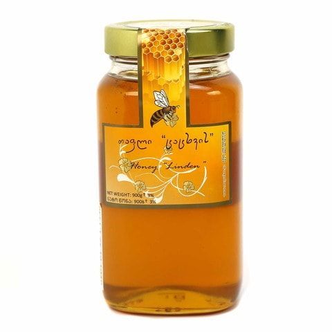 მეფუტკრე თაფლი ცაცხვი 900 გრ/4860104540224 1ც