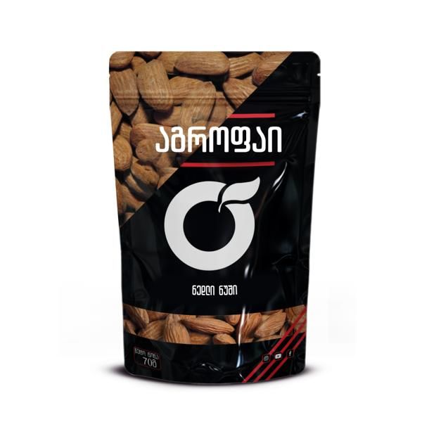 ნუში აგროფაი ნედლი 70 გრ / 4860108400937
