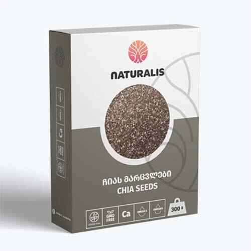 Naturalis- ჩიას მარცვლები 300გრ