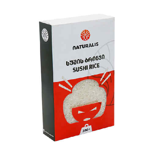 NATURALIS სუშის ბრინჯი-350გრ4860117380299/4860117380299