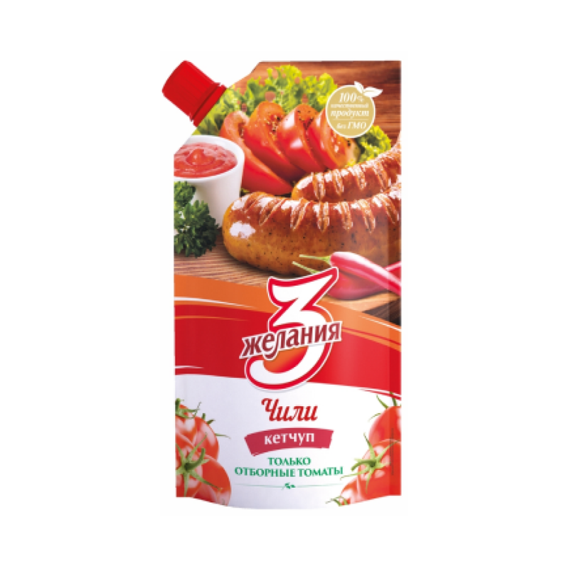 3 Zelania წიწაკის კეტჩუპი 450გრ