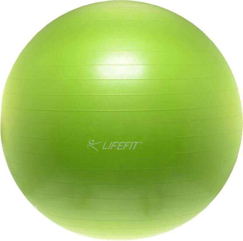 LifeFit- გიმნასტიკის ბურთი მწვანე 65სმ