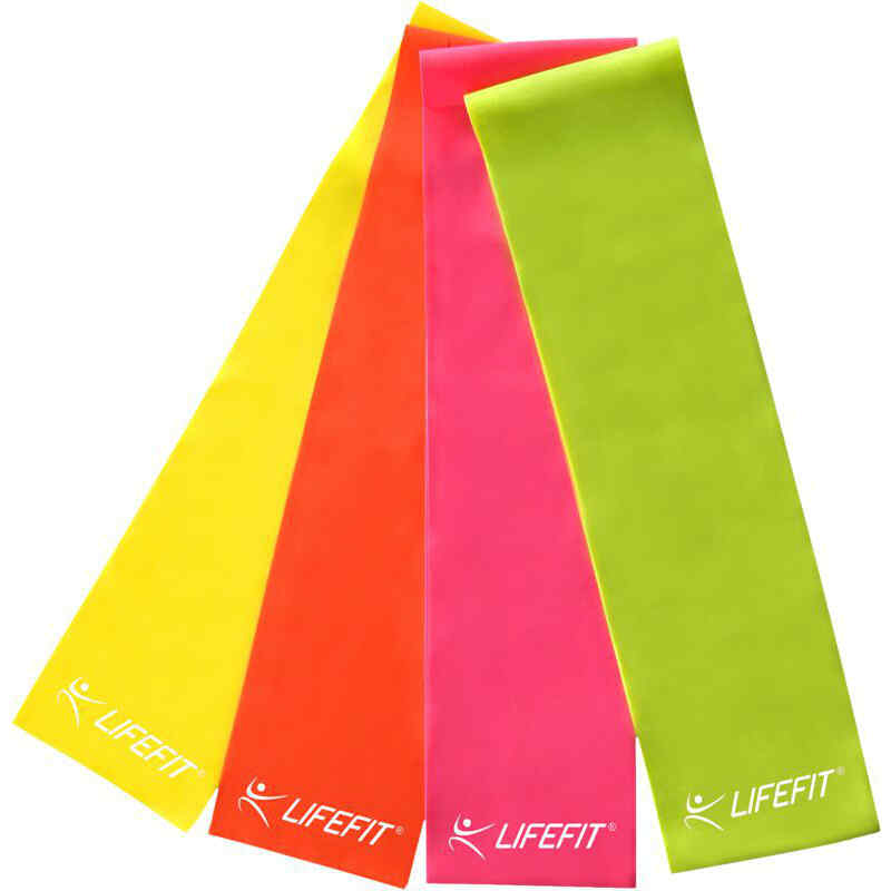 LIFEFIT- სავარჯიშო რეზინა FLEXBAND 0.4/Rubber tape LIFEIT