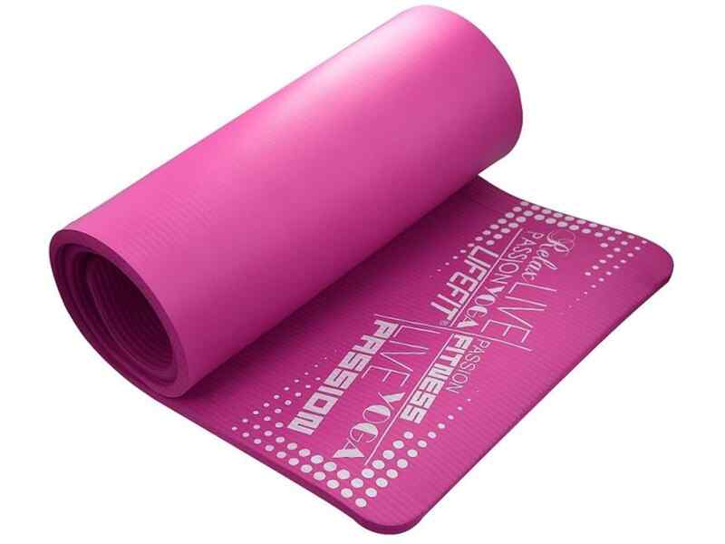 LIFEFIT- იოგას ხალიჩა ჟოლოსფერი/ EXCLUSIVE PL 07