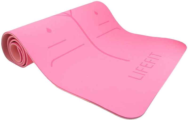 LifeFit- ხალიჩა სავარჯიშო, ვარდისფერი 183x58
