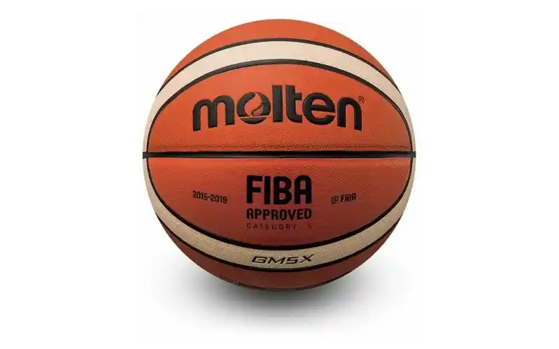 MOLTEN- ბურთი კალათბურთის BGM5X FIBA ტოპ სავარჯიშო, სინთ. ტყავი