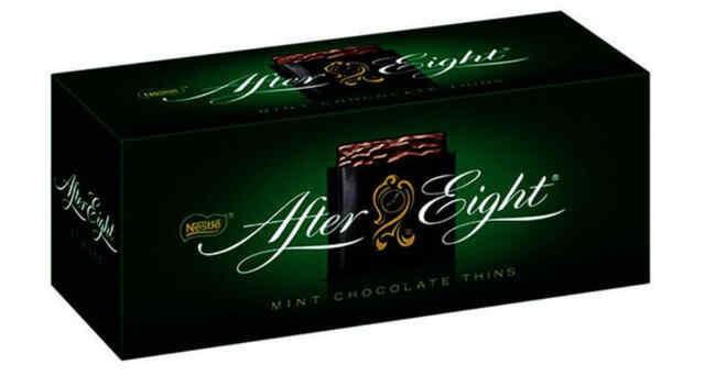 შოკოლადი ცხარე მენთოლით /AFTER EIGHT/ 200 გრ