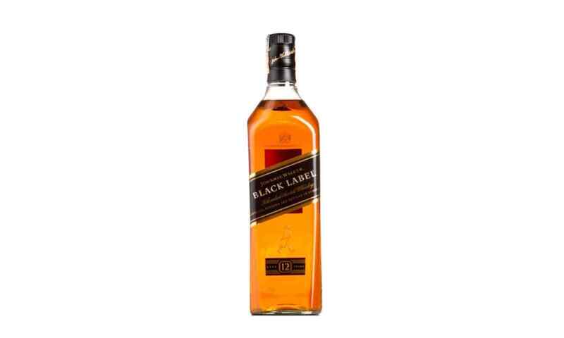 JOHNNIE WALKER-BLACK,0.750\43%- ვისკი, ჯონი ვოლკერი, ბლექი