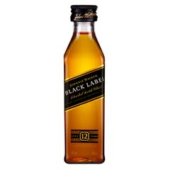 შოტლანდიური ვისკი Johnnie Walker Black Label - 0.05L