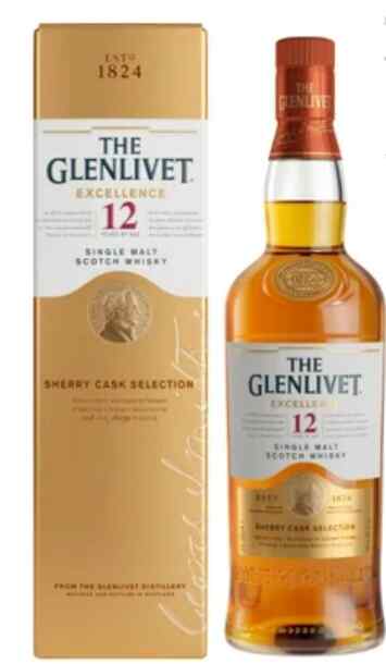 Glen Livet 0,7 L 40 % 12 Years Old - ვისკი გლენ ლივეტი