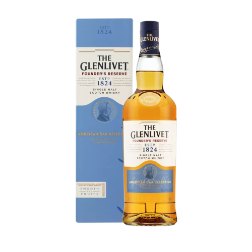 GLENLIVET ვისკი ფაუნდერს რეზერვი-0.5ლ/5000299621226