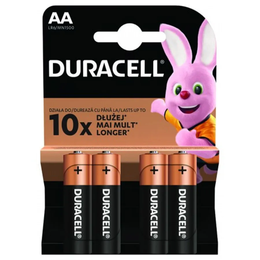 DURACELL ელემენტი AA 4 KP (დურასელი)
