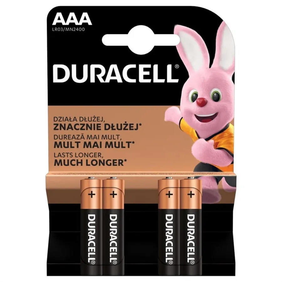Duracell- Basic AAA K4-დურასელ ელემენტი ააა კ-4
