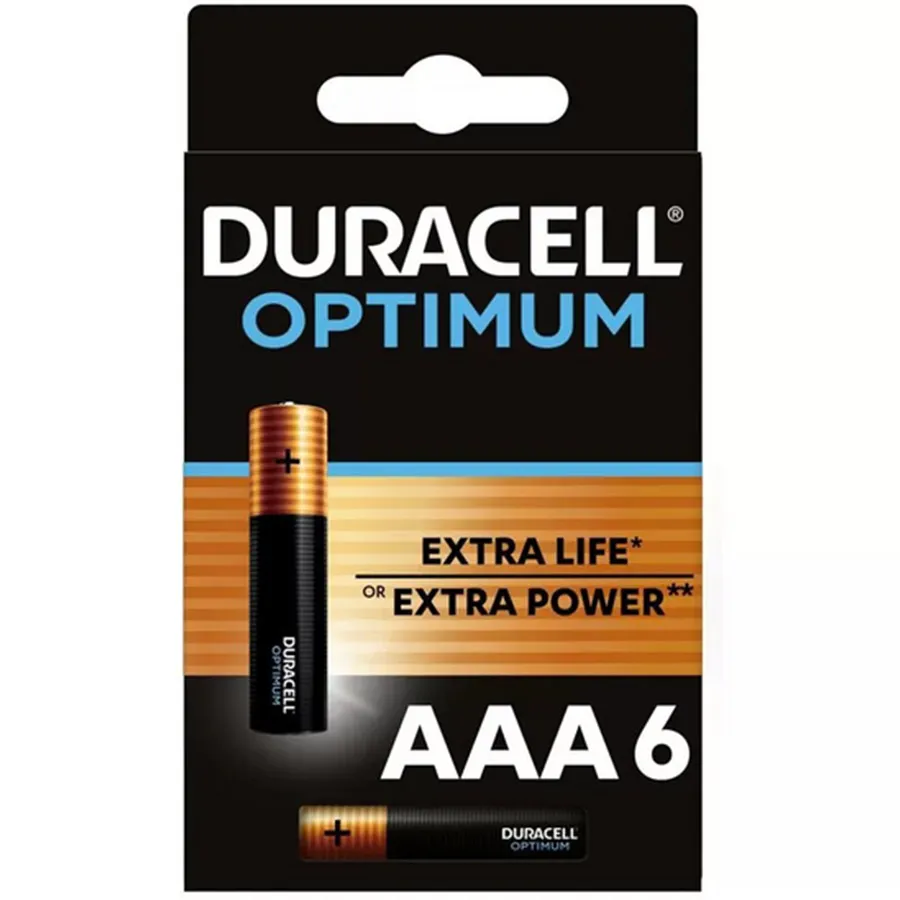 DURACELL AAA ოპტიმუმი 6 ც (დურასელი)