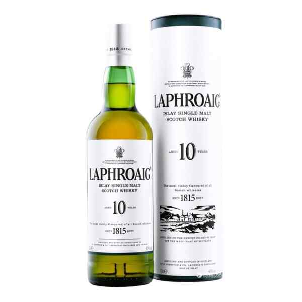Laphroaig 10 year 0.7L 40% ვისკი ლაპროა