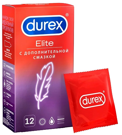 პრეზერვ დურექსი ელიტი 954229/0786 #12 (სსლ ინტერნაციონალი - დიდი ბრიტანეთი) - 03.2027