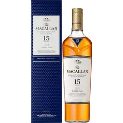 შოტლანდიური ვისკი The Macallan 15 Years Old Double Cask - 0.7L