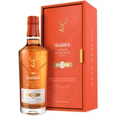 შოტლანდიური ერთალაოიანი ვისკი Glenfiddich. 21 წლიანი - 0.7L