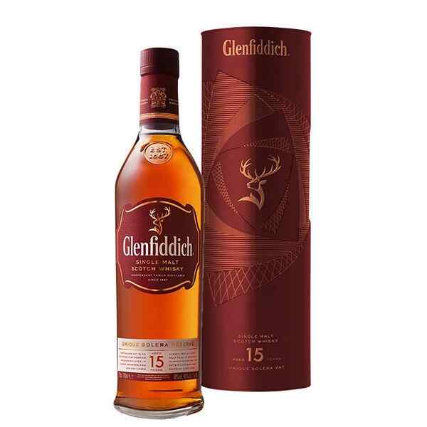 Glenfiddich 0,7 L 40 % 15 Years Old - ვისკი გლენფიდიჩი