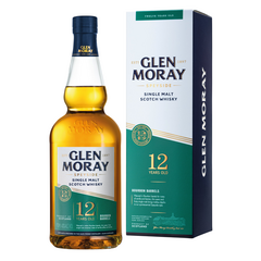 ვისკი - Glen Moray Single Malt 12 წლიანი - ყუთით - 0.7L