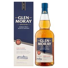 ვისკი - Glen Moray Single Malt Classic - ყუთით - 0.7L