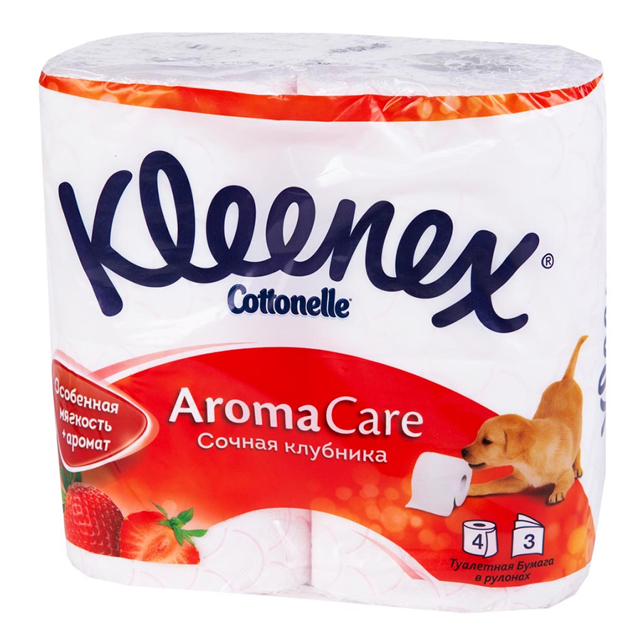 KLEENEX სამფენიანი ტუალეტის ქაღალდი 4 ც (კლინექსი)