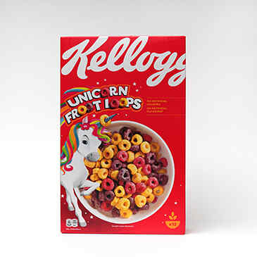 ბურბუშელა ხილის რგოლები /KELLOGG s DISNEY/ 375 გრ