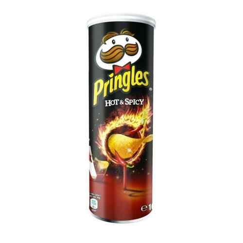 PRINGLES- პრინგლსი ცხარე 165გ