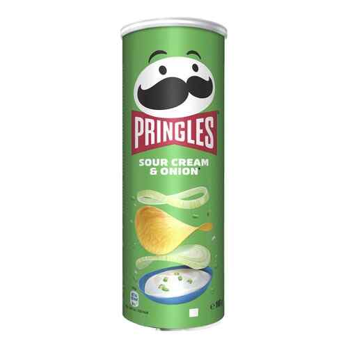 PRINGLES- ჩიფსი არაჟნით და ხახვით 165გ