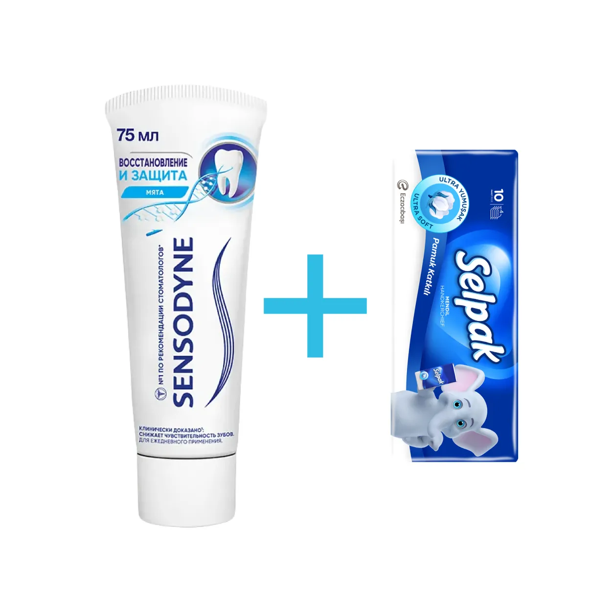 SENSODYNE კბილის პასტა აღდგენა და დაცვა 75 მლ (სენსოდინი)