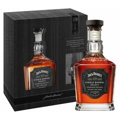 Jack Daniels Single Barrel - 0.7L (სასაჩუქრე ჭიქით)