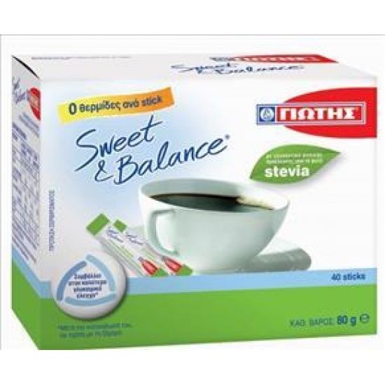 SWEET&BALANCE შაქრის შემცვლელი პაკეტები-80გრ5201002004262