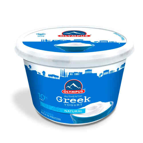 ბერძნული იოგურტი ნატურალური 10% /Olympus/ 500 გრ