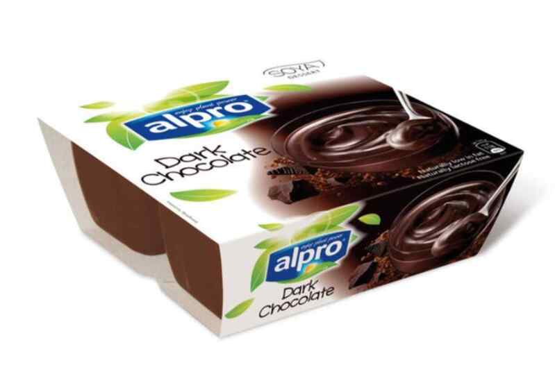 ALPRO - სოიოს დესერტი შავი შოკოლადით 500