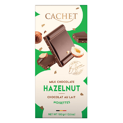 შოკოლადი /Kims Chocolates/ - კაშე ბელგიური რძიანი შოკოლადი თხილით, 12*100გ