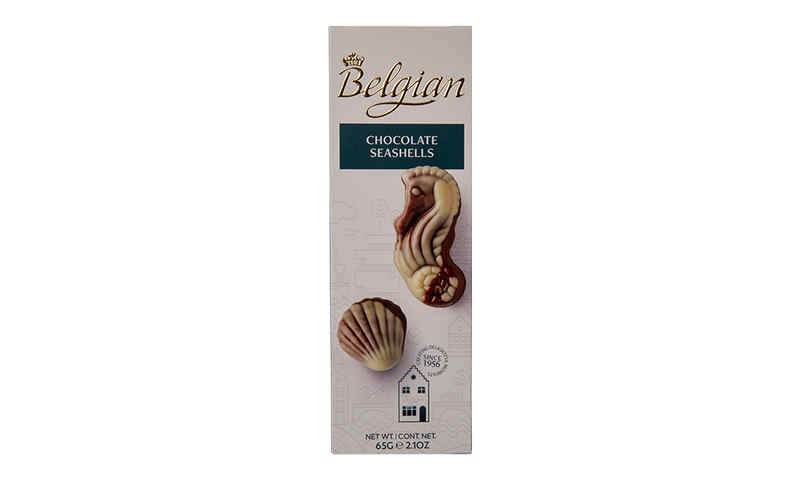 შოკოლადის ნაკრები / Belgian / ნიჟარები / 65გრ