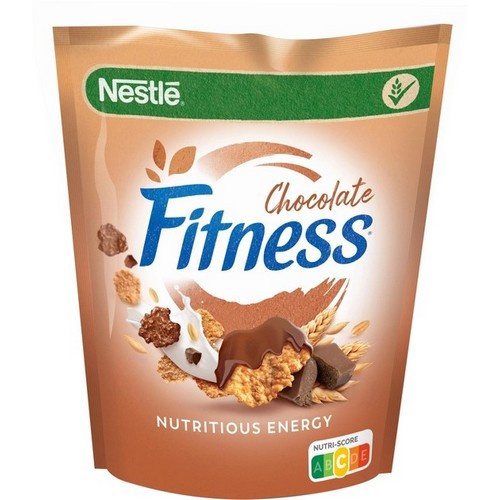 Nestle- ბურბუშელა ფიტნესი შოკოლადით 425გ