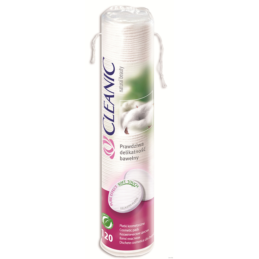 CLEANIC ბამბის დისკი 120 ც (კლინიკი)