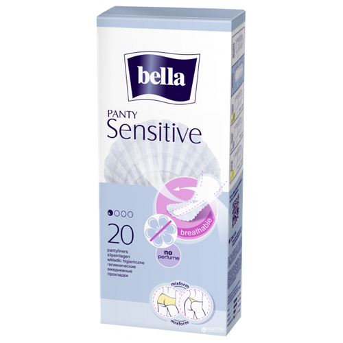 BELLA 1 წვეთინაი ყოველდღიური ჰიგიენური საფენი 20 ც (ბელა)