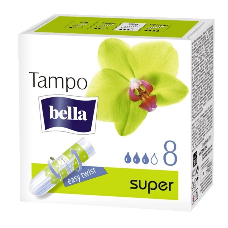 BELLA 3 წვეთიანი ჰიგიენური ტამპონი 8 ც (ბელა)