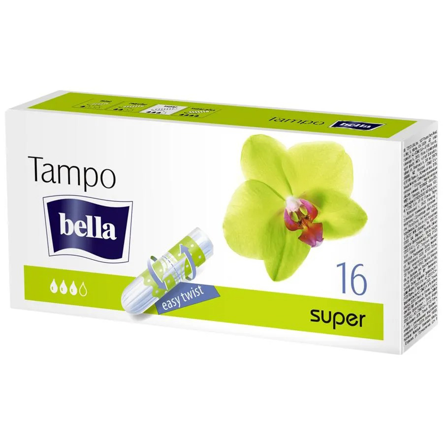 BELLA 3 წვეთიანი ჰიგიენური ტამპონი 16 ც (ბელა)