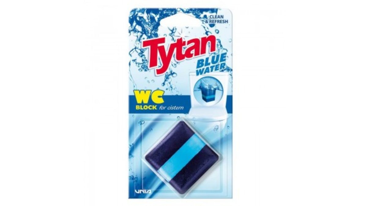 TYTAN უნიტაზის ავზის ბლოკი ლურჯი 50 გრ.